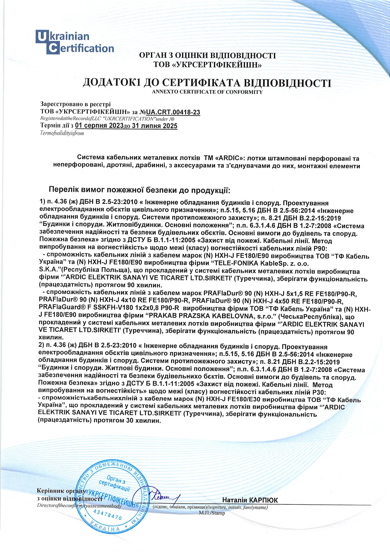 Сертифікат